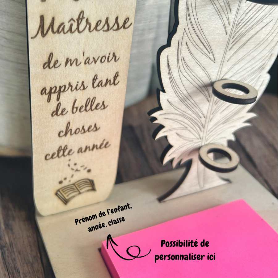 Bloc note maîtresse